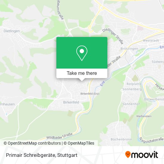 Карта Primair Schreibgeräte