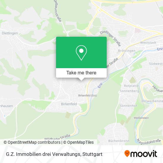 G.Z. Immobilien drei Verwaltungs map