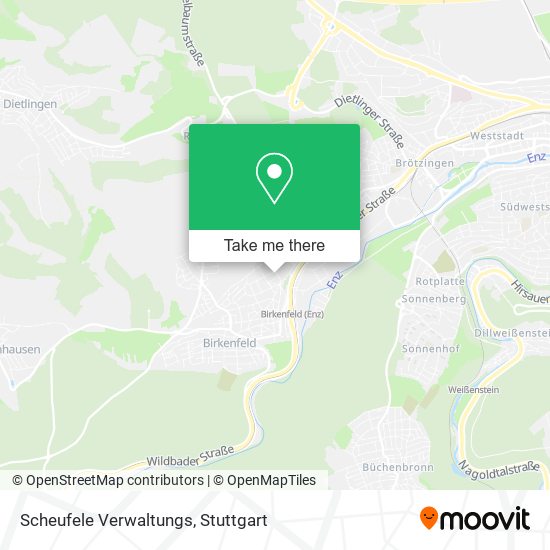 Scheufele Verwaltungs map