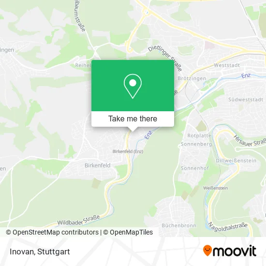 Карта Inovan