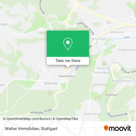 Карта Walter Immobilien