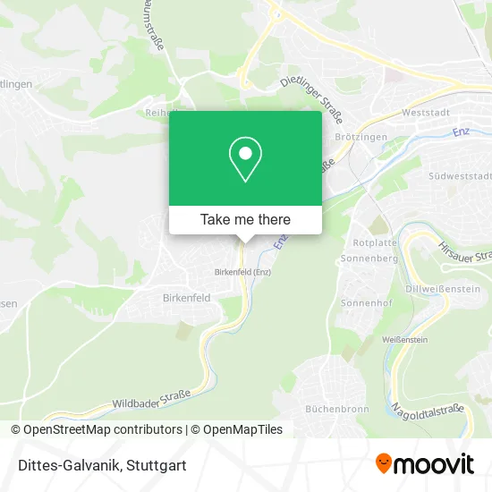 Карта Dittes-Galvanik