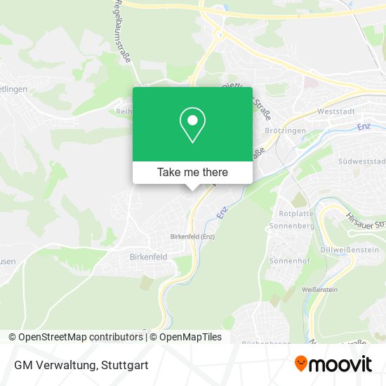 GM Verwaltung map