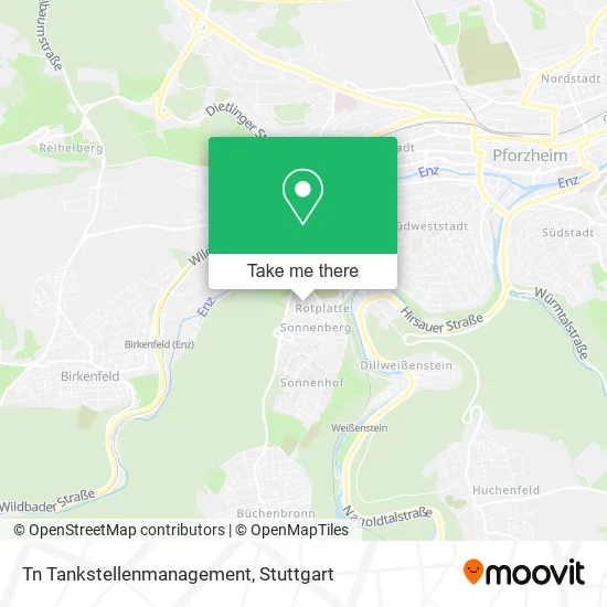 Карта Tn Tankstellenmanagement