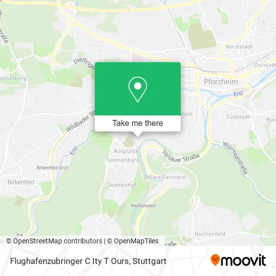 Карта Flughafenzubringer C Ity T Ours
