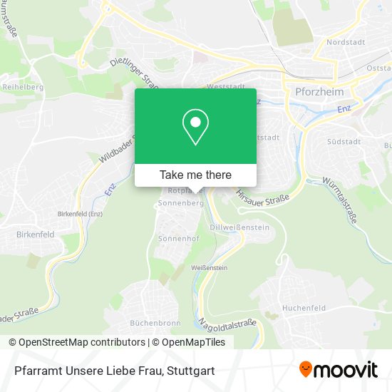 Карта Pfarramt Unsere Liebe Frau