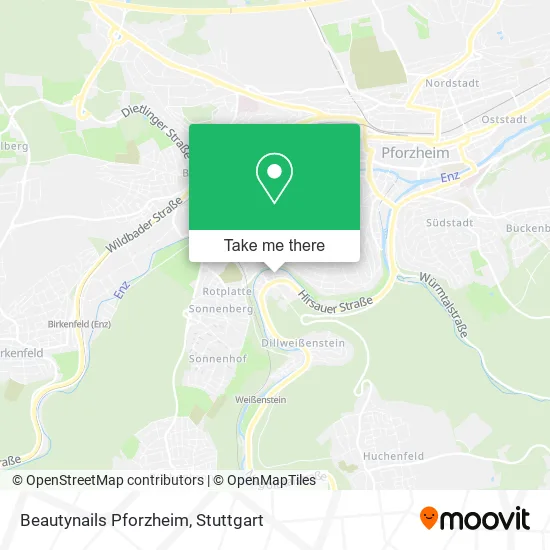 Карта Beautynails Pforzheim