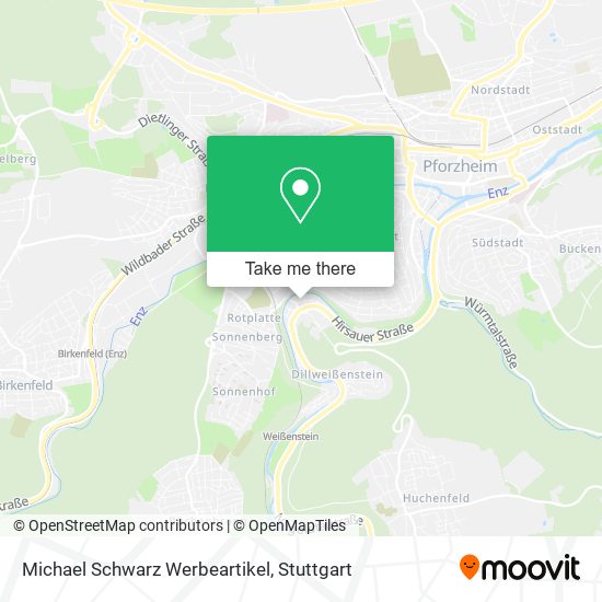 Michael Schwarz Werbeartikel map