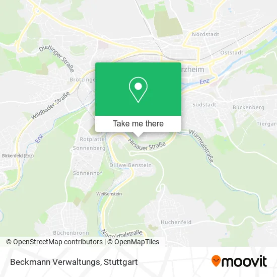 Карта Beckmann Verwaltungs