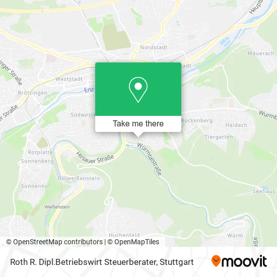 Карта Roth R. Dipl.Betriebswirt Steuerberater