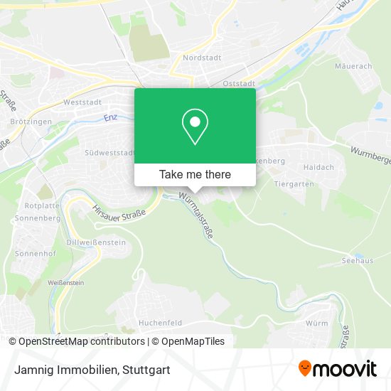 Jamnig Immobilien map