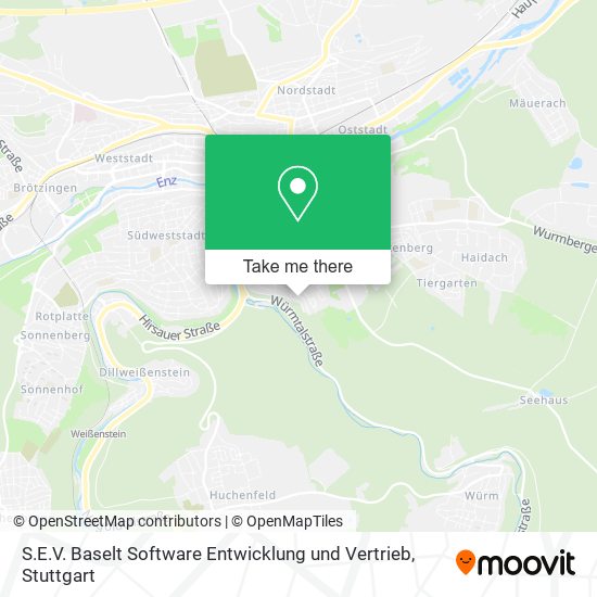 S.E.V. Baselt Software Entwicklung und Vertrieb map