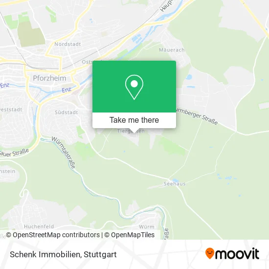 Карта Schenk Immobilien