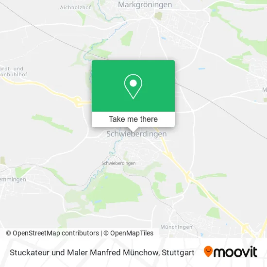 Карта Stuckateur und Maler Manfred Münchow