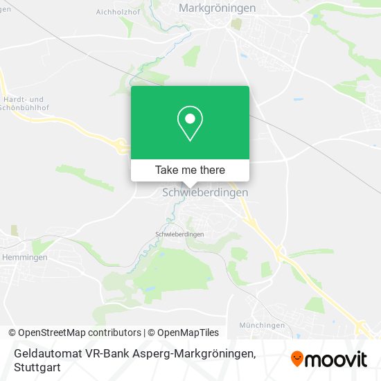 Geldautomat VR-Bank Asperg-Markgröningen map