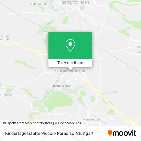 Карта Kindertagesstätte Piccolo Paradiso