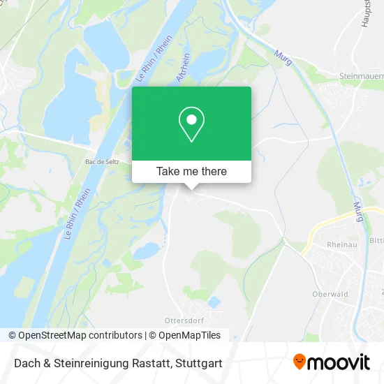 Карта Dach & Steinreinigung Rastatt