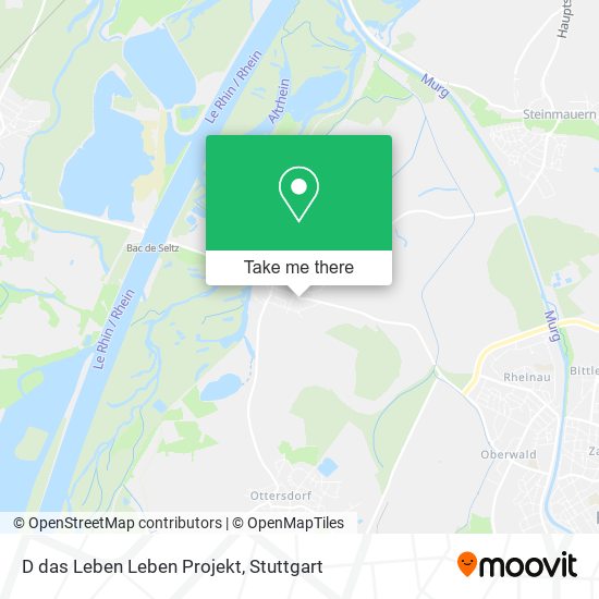 D das Leben Leben Projekt map