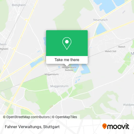 Карта Fahner Verwaltungs