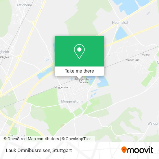 Карта Lauk Omnibusreisen