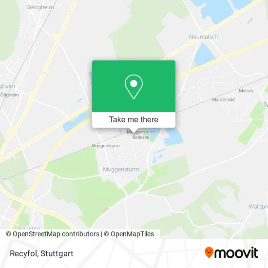 Recyfol map