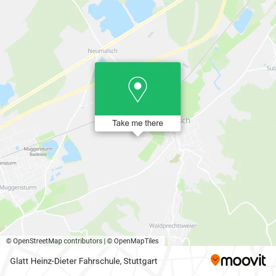 Карта Glatt Heinz-Dieter Fahrschule