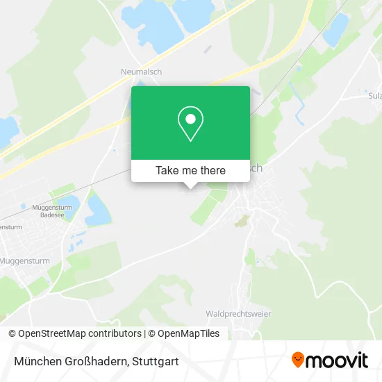 Карта München Großhadern