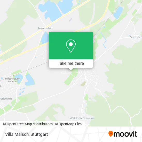 Карта Villa Malsch