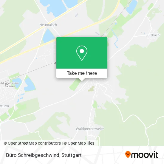 Карта Büro Schreibgeschwind