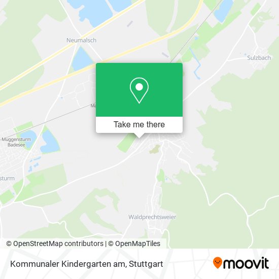 Kommunaler Kindergarten am map