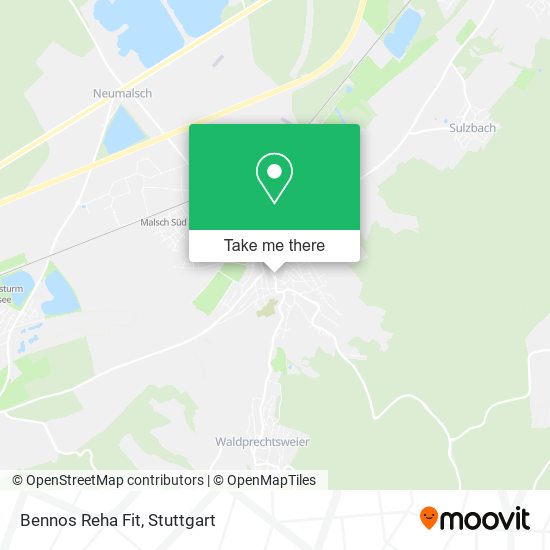 Bennos Reha Fit map