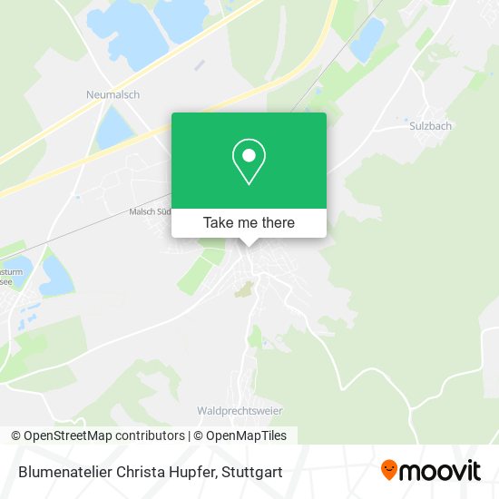 Blumenatelier Christa Hupfer map