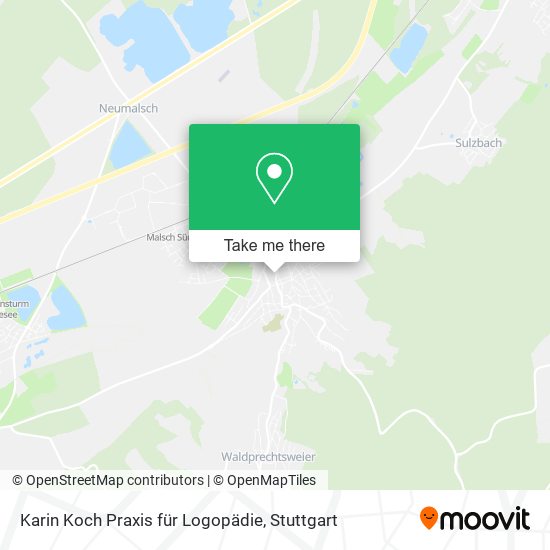 Karin Koch Praxis für Logopädie map