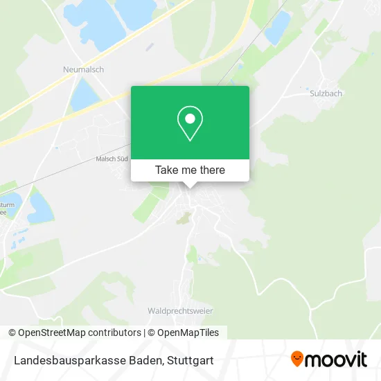 Карта Landesbausparkasse Baden