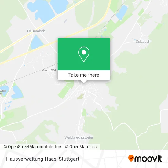 Карта Hausverwaltung Haas