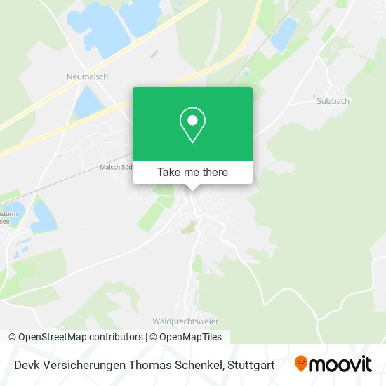 Карта Devk Versicherungen Thomas Schenkel