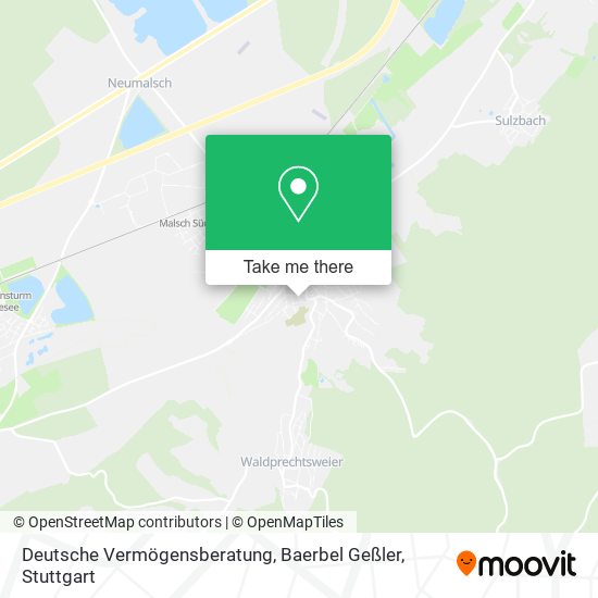 Deutsche Vermögensberatung, Baerbel Geßler map