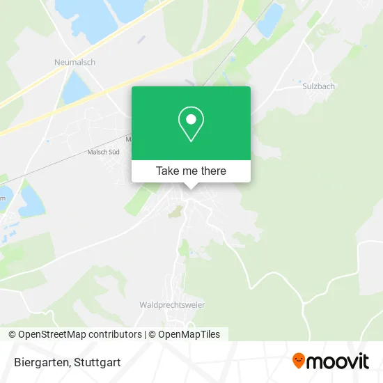 Карта Biergarten