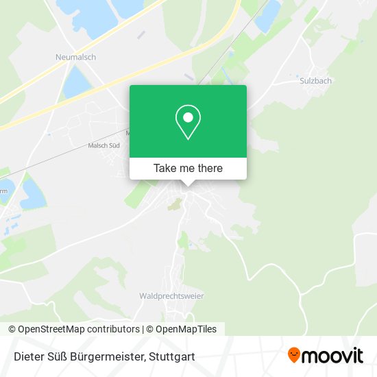 Dieter Süß Bürgermeister map