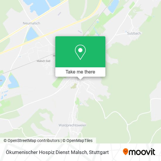 Ökumenischer Hospiz Dienst Malsch map