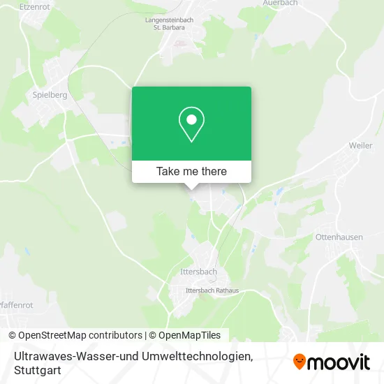 Карта Ultrawaves-Wasser-und Umwelttechnologien