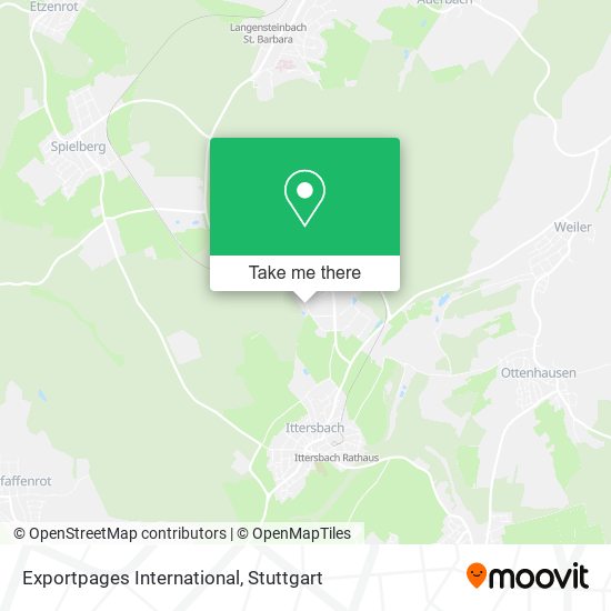 Exportpages International map
