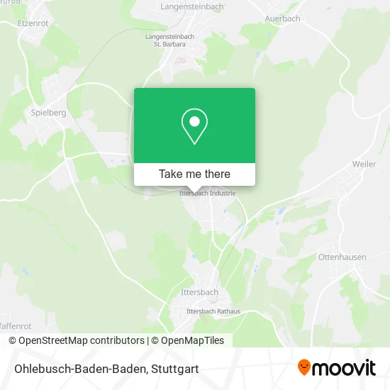 Карта Ohlebusch-Baden-Baden
