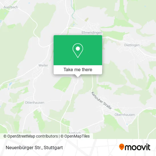 Карта Neuenbürger Str.