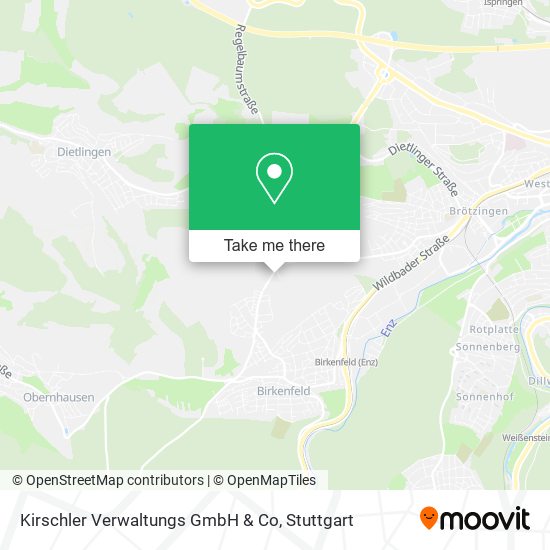 Kirschler Verwaltungs GmbH & Co map