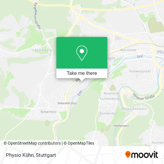 Карта Physio Kühn