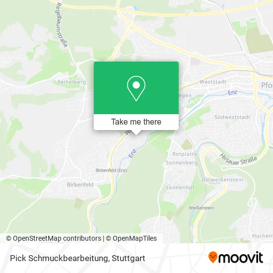 Карта Pick Schmuckbearbeitung