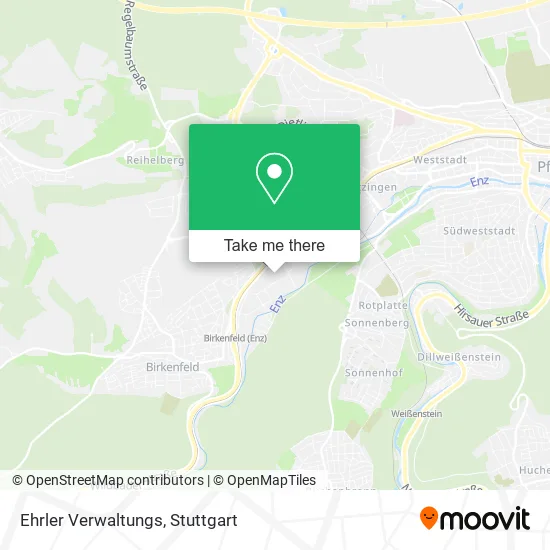 Карта Ehrler Verwaltungs