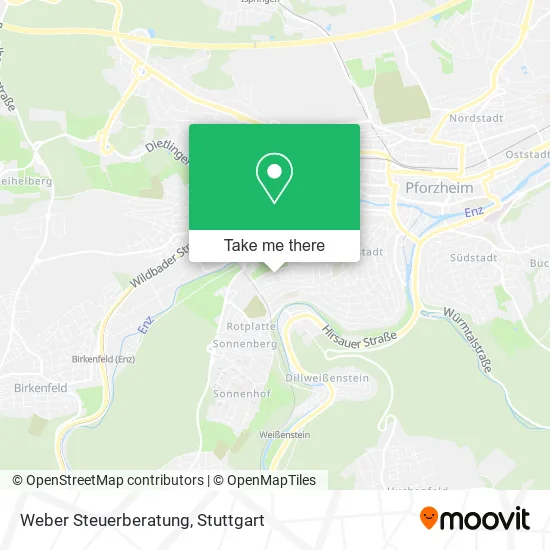 Карта Weber Steuerberatung