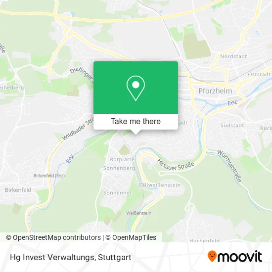 Карта Hg Invest Verwaltungs